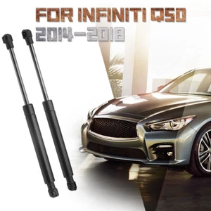 2Pcs Tailgate Boot Lift Support Gas Struts For 2014-19 INFINITI Q50 W/O Spoiler - Picture 1 of 12
