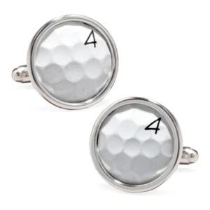 TPC Sawgrass Golf Ball Cufflinks - Picture 1 of 3