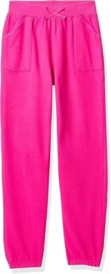 Pantalones deportivos IZOD sensoriales amigables para niñas, tela polar suave con cintura elástica y D Foto 1 de 3