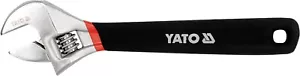 Yato YT-21651 professional adjustable wrench spanner 200 mm antislip grip, scale - Picture 1 of 1
