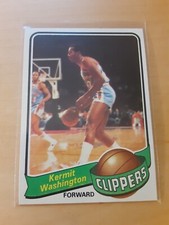 1979/80 Topps #128 Kermit Washington San Diego Clippers Basketball Card, FWD(NM)