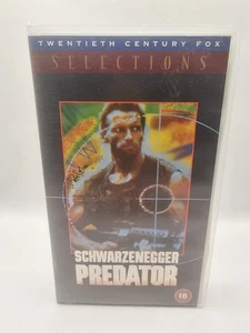 Predator 1987 VHS - Rare Artwork Sleeve PAL UK VGC Sci Fi Arnold Schwarzenegger - Bild 1 von 4
