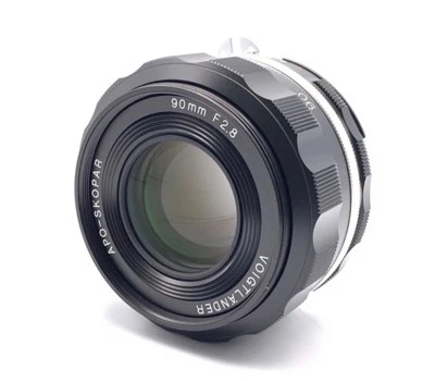 Объектив VOIGTLANDER APO-SKOPAR 90 мм f2.8 SL II S Nikon с креплением F серебристый однофокусный - Изображение 1 из 2