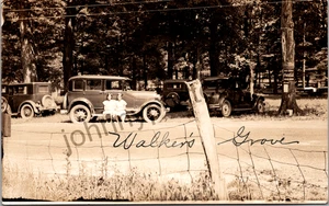 RPPC Walker’s Picnic Grove Central City Somerset PA Cars Coca Cola Johnstown - Picture 1 of 4