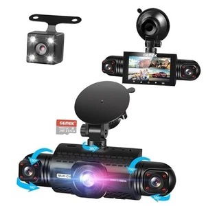 4 Kanal Dash Cam 360° Ansicht 5G WiFi & APP Steuerung, 2K Front und 3,05 Zoll - Bild 1 von 8