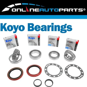 KOYO Twin Pack Rear Wheel Bearing Kit for Landcruiser 79~07 with Drum Brakes - Picture 1 of 2