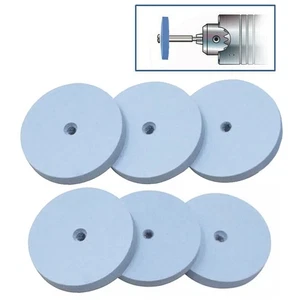 Ruote Lucidatrici Silicone Bordo Quadrato Blu Fine Jewelry EVE Germany Confezione 6 - Foto 1 di 9