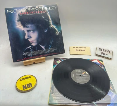 Rick Springfield- Hard To Hold - Soundtrack Recording  NM/VG+  Ultrasonic Clean - Image 1 of 4
