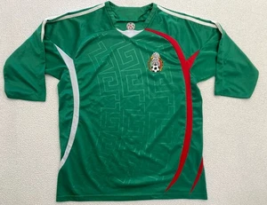Mexico Kamanaco Futbol Club Soccer Jersey Men's Large Green Embroidered Logo - Picture 1 of 7