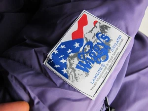 Nuevo Saco de Dormir Wiggy's Púrpura Lamilite Aislado Super Lt 0 Grados Momia XL - Imagen 1 de 6