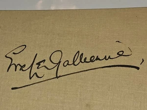 Eva Le Gallienne Autogramm - legendäre Bühnenschauspielerin, Regisseurin, frühe LGBTQ-Ikone - Bild 1 von 2
