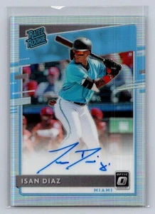 2020 Donruss Optic #RRS-ID Isan Diaz Rated Rookies Signatures - Picture 1 of 2