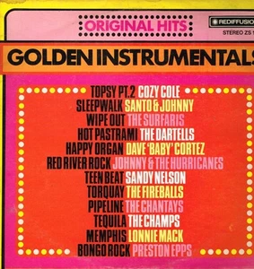 Various Artists Golden Instrumentals LP vinyl UK Rediffusion 1973 compilation LP - Picture 1 of 4