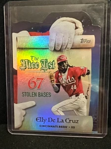 Elly De La Cruz  2025 Topps Holiday The NIce List  #MNL-7 - Cincinnati Reds - Picture 1 of 2