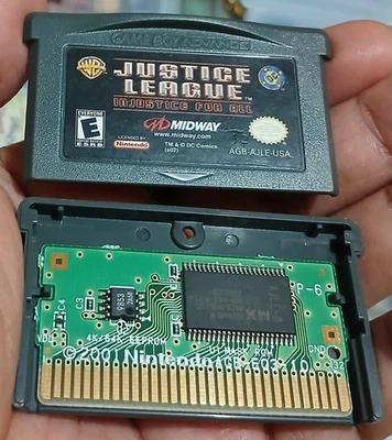 Cartucho Justice League Injustice for All GBA Foto 1 de 2