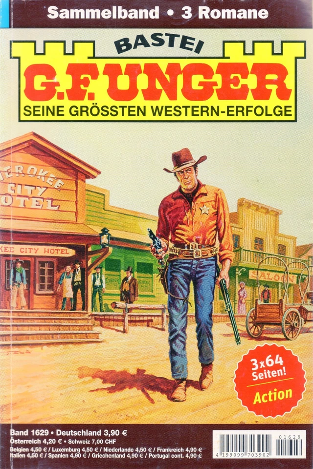 G. F. UNGER - Band 1629 -   3 Western in einem Band            - Bild 1 von 1