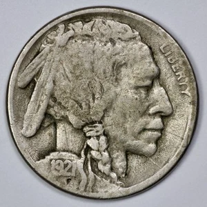 1921-S Büffel 5c Nickel - Bild 1 von 3