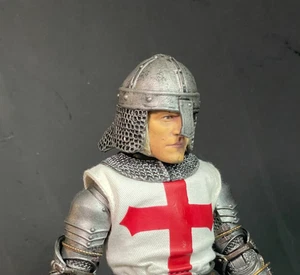 Mythic Legions Norman Nasal Knight Helm 3D Druck Custom Kopf UNBEMALT - Bild 1 von 14