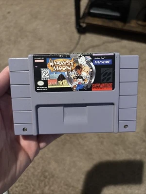 Harvest Moon Super Nintendo (SNES) Authentic, - Image 1 of 4