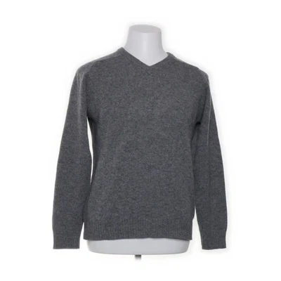 Springfield, Strickpullover, Größe: M, Grau, Wolle, Einfarbig, Feinstrick #1Y2 - Bild 1 von 4