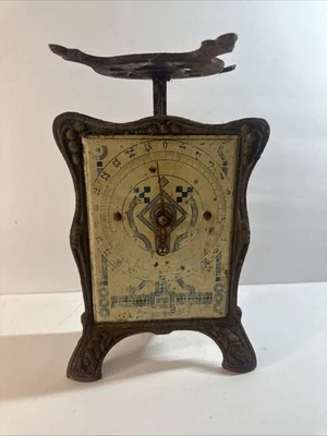 Antique Cast Iron German Kitchen Scale  - Image 1 of 4
