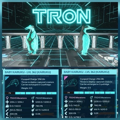 KAIRUKU TOP STATUS BABY PAIR ARK ASCENDED PVE OFFICIAL PC/XBOX/PS5 - Image 1 of 4