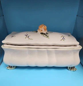 Princess House Exclusive Vintage Garden Casserole Dish With Lid And Insert - Picture 1 of 15