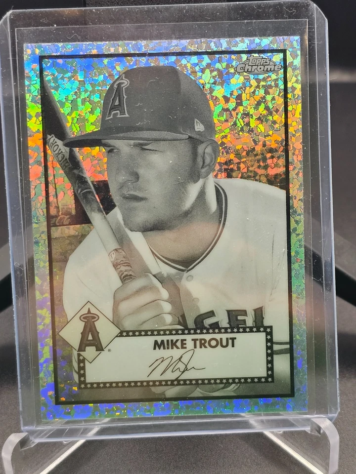 Refractores Topps 2021 cromo platino aniversario blanco y negro U-PICK TRUCHA +++ Foto 1 de 1