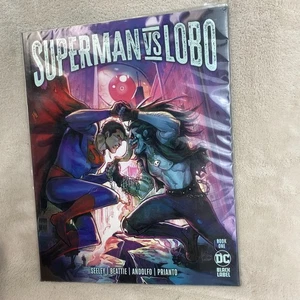 DC Comics Black Label Superman Vs Lobo #1 Cover A Book One 2021 - Picture 1 of 2