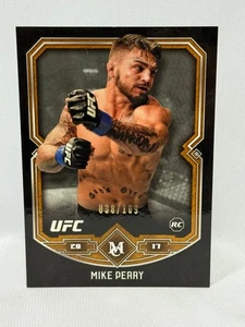 2017 Topps UFC Museumskollektion Mike Perry RC #25 COPPER 038/109 - Bild 1 von 2