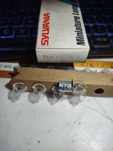 Sylvania PR8 PR-8 Flashlight Lamps Light Bulbs Box of 10 - Picture 1 of 2