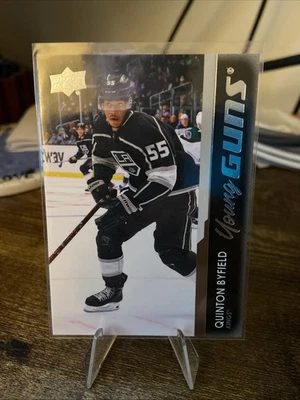 2021-22 Upper Deck Series 2- Quinton Byfield Young Guns Rookie Insert - Image 1 of 2