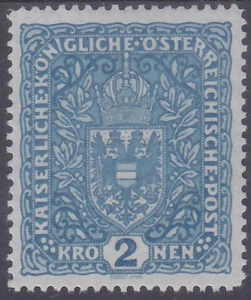 AUSTRIA 1917 - DIBUJO ESCUDO Mi.: 204 x I - **MNH** MNH KW. 130,- EUR - Imagen 1 de 2