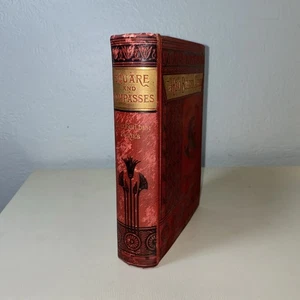Square And Compasses Or The Building House By Oliver Optic c1885 - Imagen 1 de 11