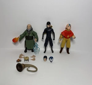 Avatar The Last Airbender 3 Figuren Set Figuren Aang Zuko & Iroh Viacom 2021/22 - Bild 1 von 19