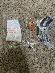 PARTS Tager 72 in. Indoor/Outdoor Matte Black REPLACMENT PART "3X Brackets SEE" - Picture 1 of 3