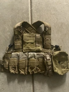 Eagle Industries Khaki Special Operations SFLCS Rhodesian Recon Vest  - Picture 1 of 2