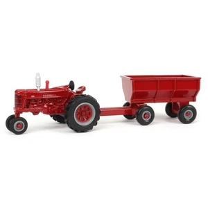 ERTL 1/64 IH Farmall 400 Narrow Front with Flarebox Wagon 44376 - Picture 1 of 6