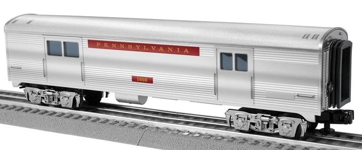Lionel 2427810 O Pennsylvania Streamlined Baggage Car #5868 - Image 1 of 1