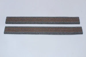 2 x Tillig TT 86351 letto binario lungo 330 mm grigio--come nuovo-- - Foto 1 di 1