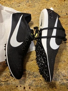 M 7.5 Nike Zoom Victory Elite 2 nero bianco 835998-017 punte pista corsa nuove - Foto 1 di 18