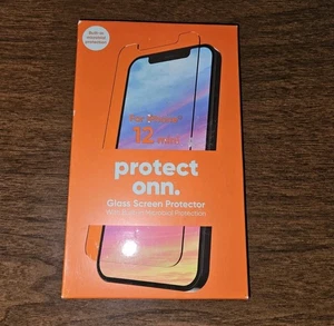 Protect Onn. Glas Displayschutzfolie iPhone 12 Mini (2020) 5.4 Display iPhone Neu - Bild 1 von 2
