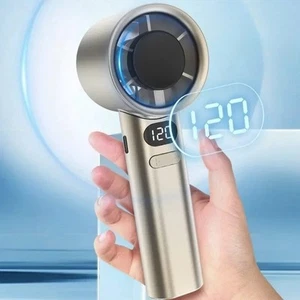 Mini Ventilateur Portable Rechargeable USB 100 Vitesses Poche Sac à Main Bagage - Imagen 1 de 10
