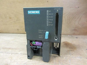 Siemens 6ES7 315-1AF03-0AB0 CPU315 con fuente de alimentación integrada 24VDC usada CSQ - Imagen 1 de 4
