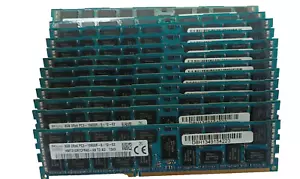 SK Hynix 12 X 8GB 2Rx4 PC3-10600R DDR3 1333MH ECC SERVER MEMORY HMT31GR7CEFR4C - Picture 1 of 3