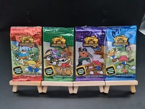 Juego de cartas coleccionables Cartoon Network nombre en clave niños al lado paquete vacío conjunto de arte - Imagen 1 de 4