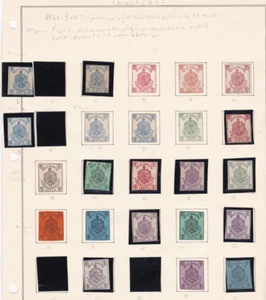 Genuine 1865 S A Taylor US Local Independent Mail "BELL'S DISPATCH" Bogus Stamps - Picture 1 of 6