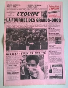 L'EQUIPE N°11.952 du 13/10/1984 -La fournée des grands-ducs/Hinault finir beauté - Imagen 1 de 5