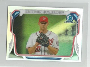 2014 Bowman Chrome STEPHEN STRASBURG Mini Refractor - Picture 1 of 1