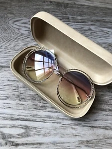 Chloe CE114ST 779 Sunglasses Women's Gold-Mother of Pearl/Rainbow Gradient Lens - Picture 1 of 10